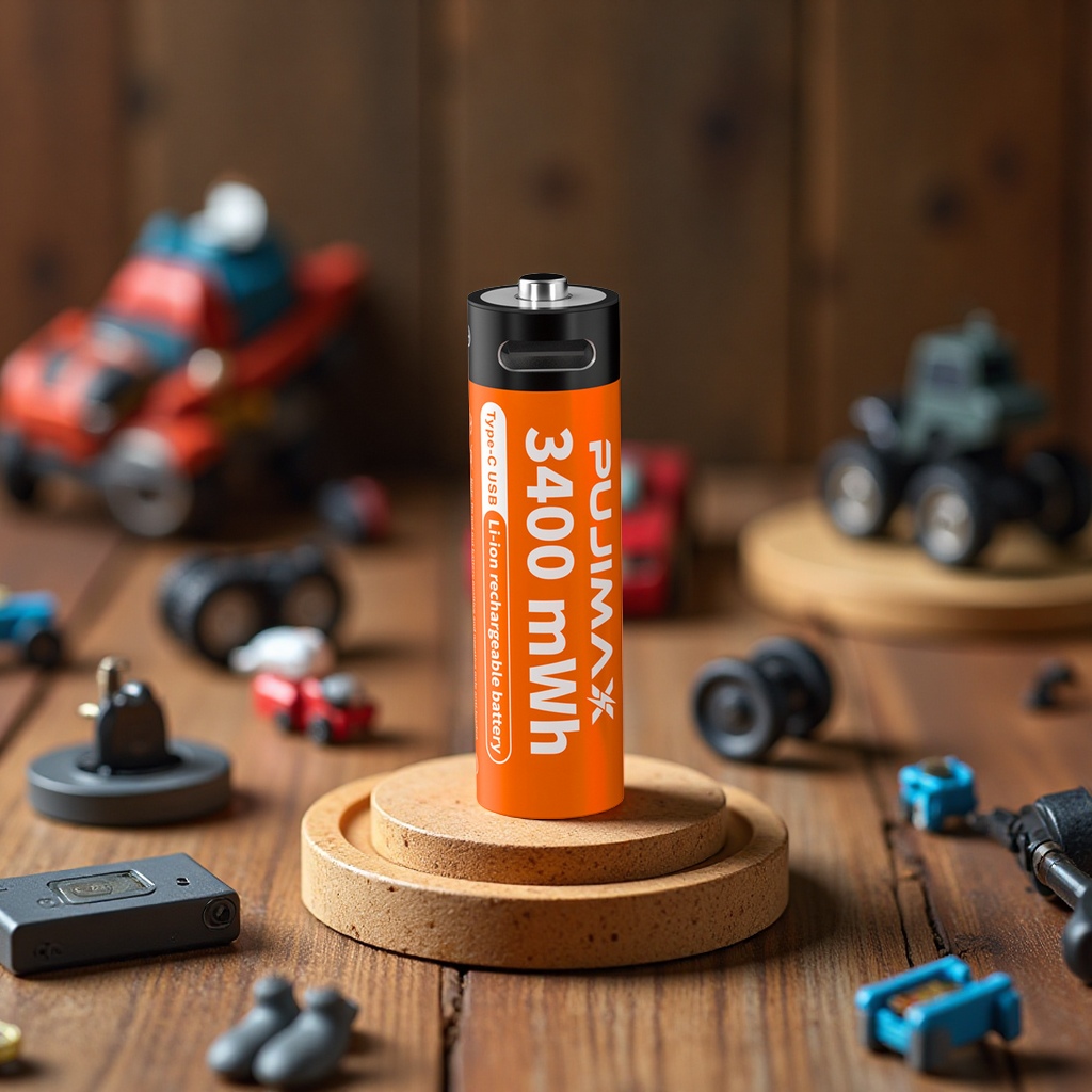 High-quality 14500 lithium battery, USB charging, high-capacity 3400mWh fingerprint lock, toy battery, and battery suitable for electrical and electronic products Application Scenario