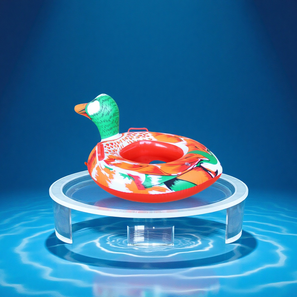 Wholesale of inflatable seat rings for children on the water with wings and anti-rolap-up baby swimming rings, cartoon inflatable toys Specification image