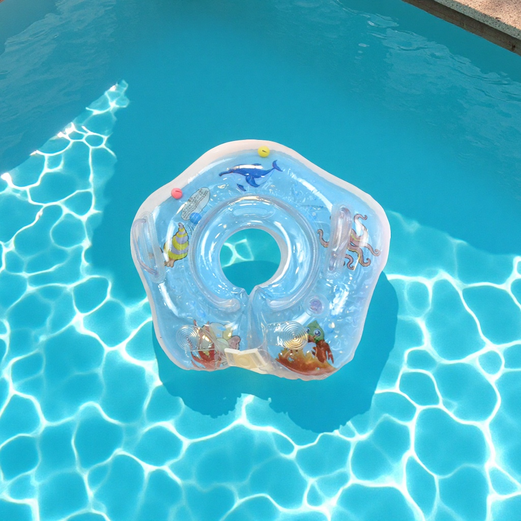 Hongyu Children's inflatable swimming rings, baby neck rings, PVC life buoys, armpit rings wholesale, sports and outdoor swimming products Specification image