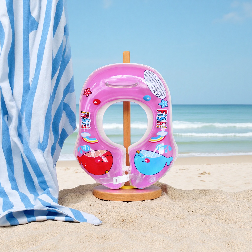 Hongyu's new children's inflatable swimming rings, baby armpit rings, PVC life buoys, waterproof and anti-slip wholesale sports outdoor swimming products, children's swimsuits Item Picture