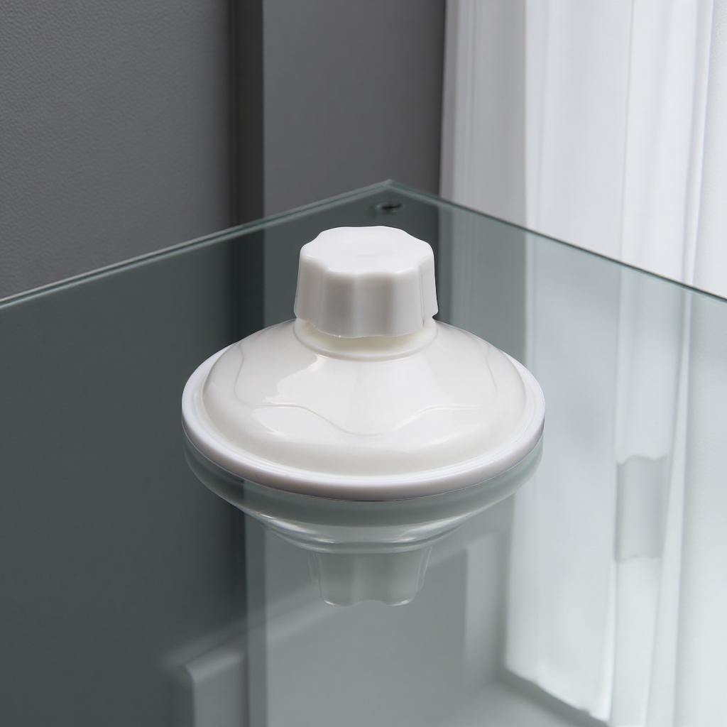 85mm大号真空吸盘带螺杆旋转螺帽猫窝吊床配件浴帘杆安装M8日用百货整理用品