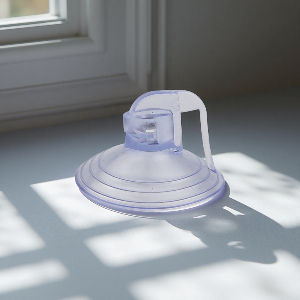 厂家3.8cm侧档卡口吸盘汽车遮阳档透明黑蓝色38mm整理吸盘置物架