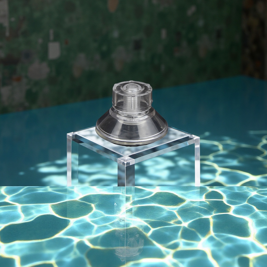 水族孵化器隔离盒螺杆吸盘4.5cm透明旋转晒龟台鸟笼吊床配件塑料零件