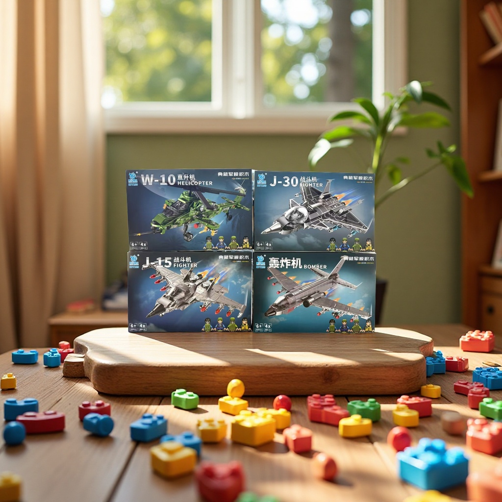 Children's building block table, soft building block model, amusement facilities, gift set, children's toys, educational assembly, creative combination details Picture