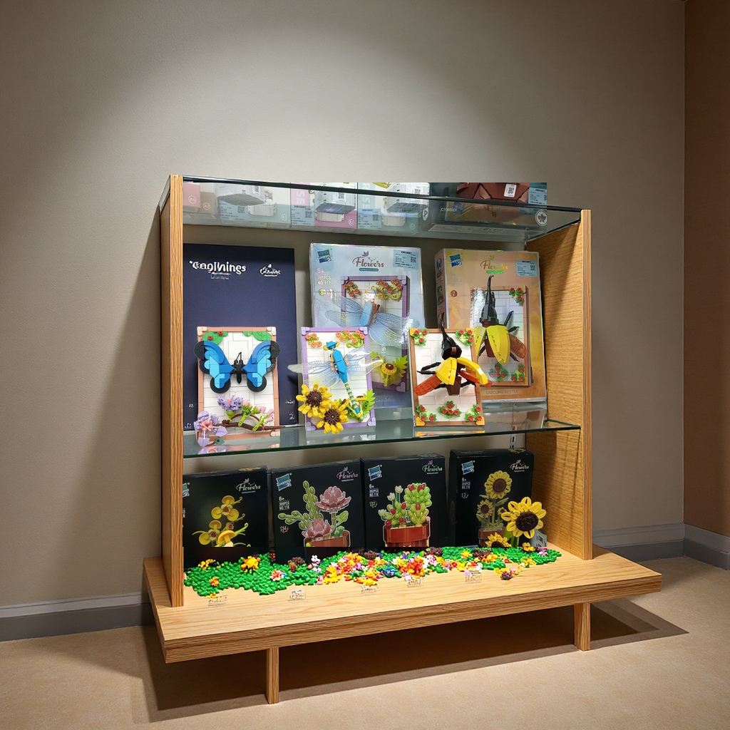 Children's building block table, soft building block model toys, children's amusement facilities, gift sets, educational assembly and creative toys