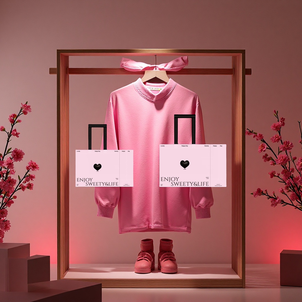 塑料手提袋实物图