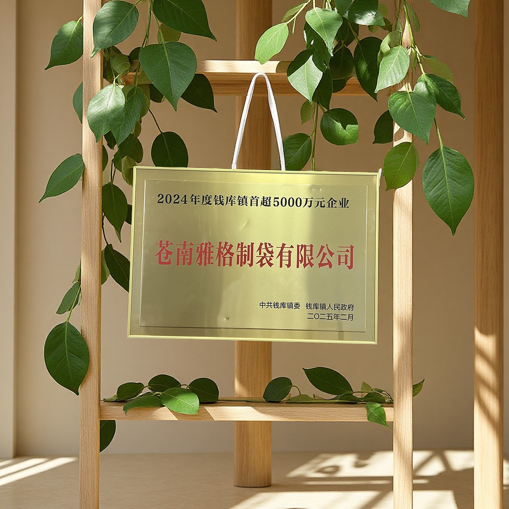 环保包装袋实物图