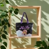 Lixin Fabric RPET shopping bags, Korean order eco-friendly bags, popular Korean version InS-style packaging plastic eco-friendly bags, large capacity, fashionable and durable details Picture