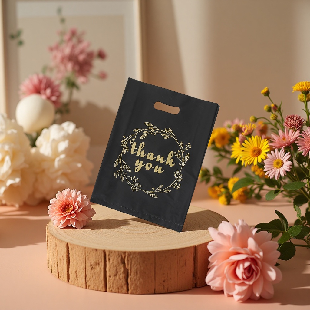 Thank you. Cartoon tote bags, colorful clothing and accessory packaging bags, plastic flat bags, cute plastic bags details Picture
