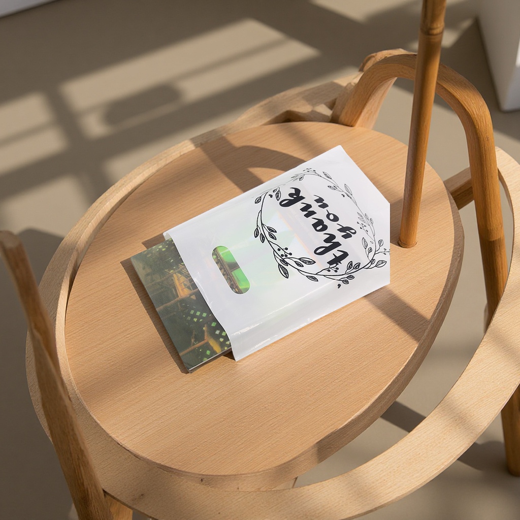 塑料手提袋实物图