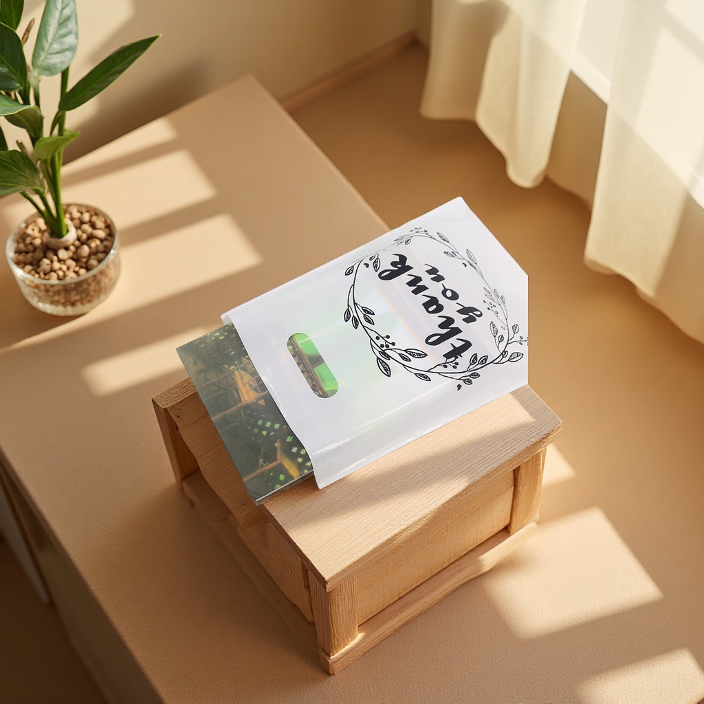 塑料手提袋实物图