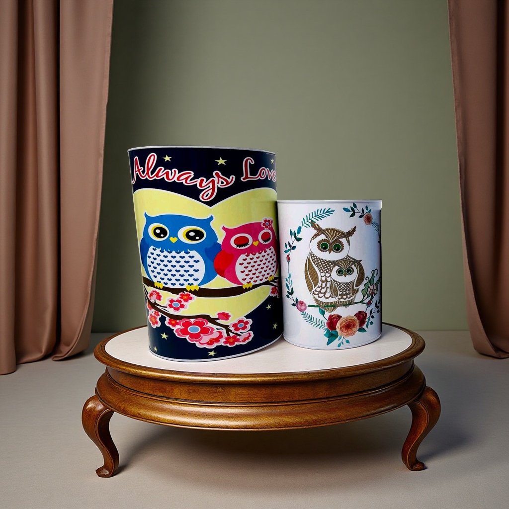 存钱罐美元马口铁硬币盒糖罐储蓄罐儿童创意零钱收纳家用礼品