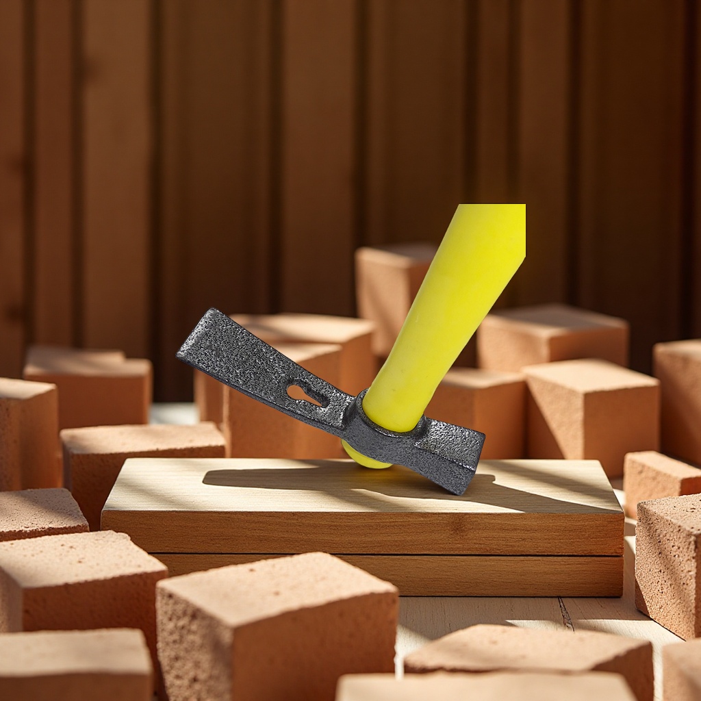 Wholesale garden tools: small hoes for planing bricks, cutting bricks, and prying nails. Construction hardware tools: small planers and adzes. Multi-functional, durable and suitable for garden construction Specification image