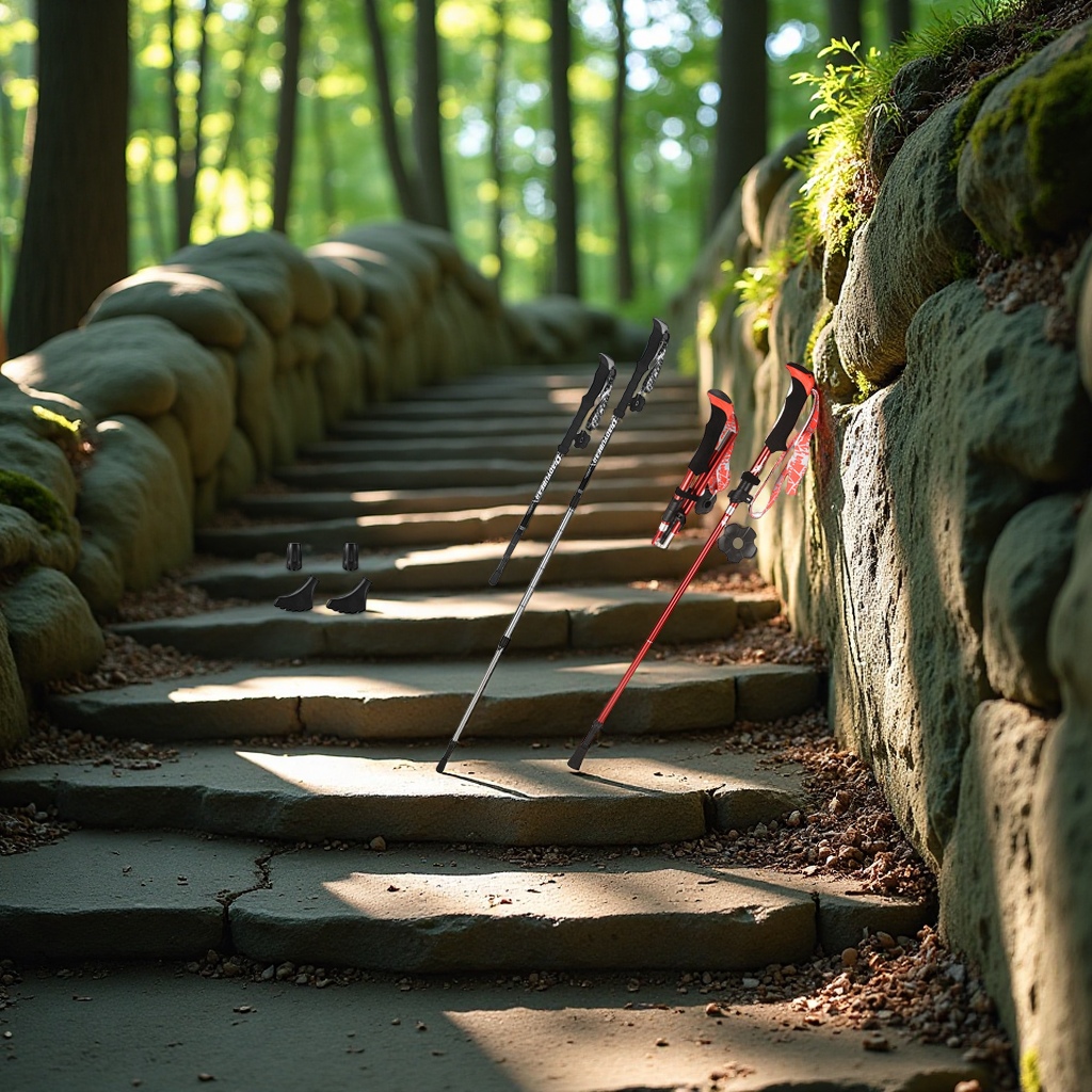 多功能折叠登山杖铝合金防滑伸缩款超轻便携户外徒步登山滑雪运动装备