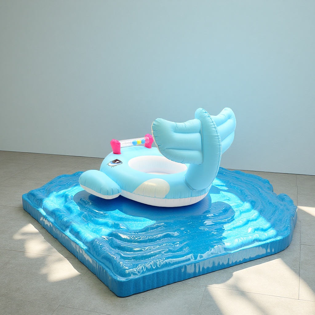 卡通气模玩具实物图