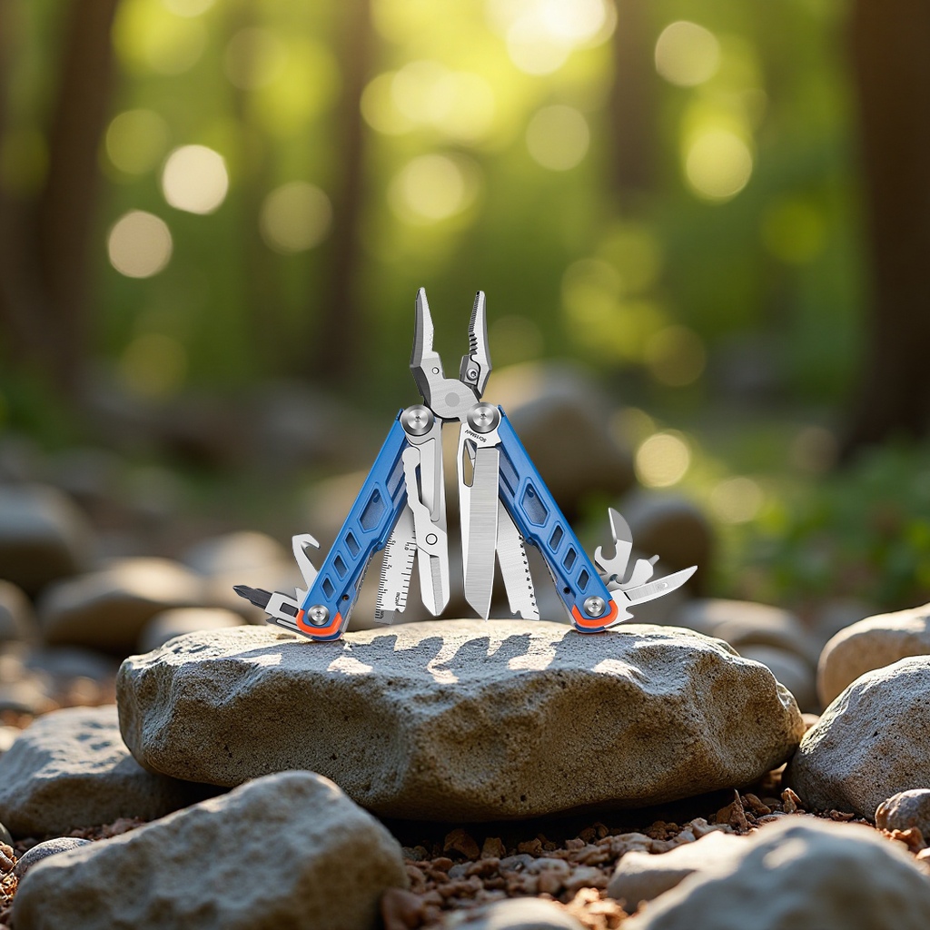 不锈钢户外多功能折叠刀钳应急登山露营便携组合工具五金刀具