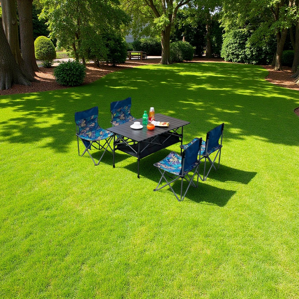 户外可调节升降桌摆摊露营便携式蛋卷桌野外车载旅行野餐烧烤桌子休闲户外折叠桌椅