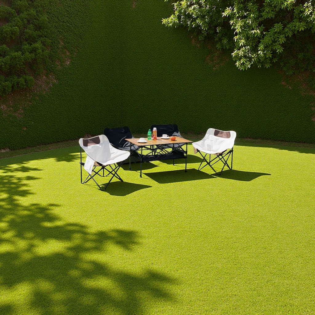 Outdoor adjustable height-adjustable table, portable egg roll table for setting up stalls and camping, outdoor car travel, picnic and barbecue table, leisure outdoor folding table and chair details Picture