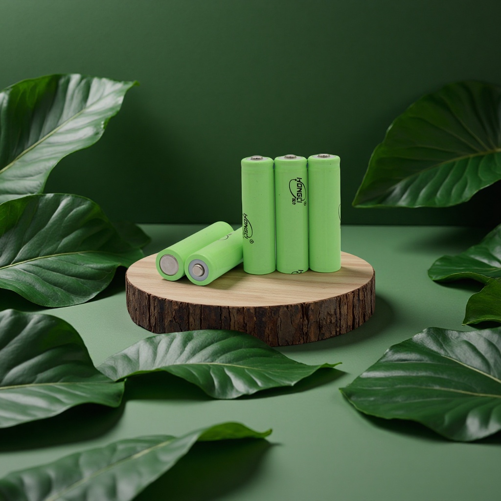 Hongli 14500 lithium battery, 500mAh, suitable for electric shavers, fans, 3.7V rechargeable battery for electrical and electronic products