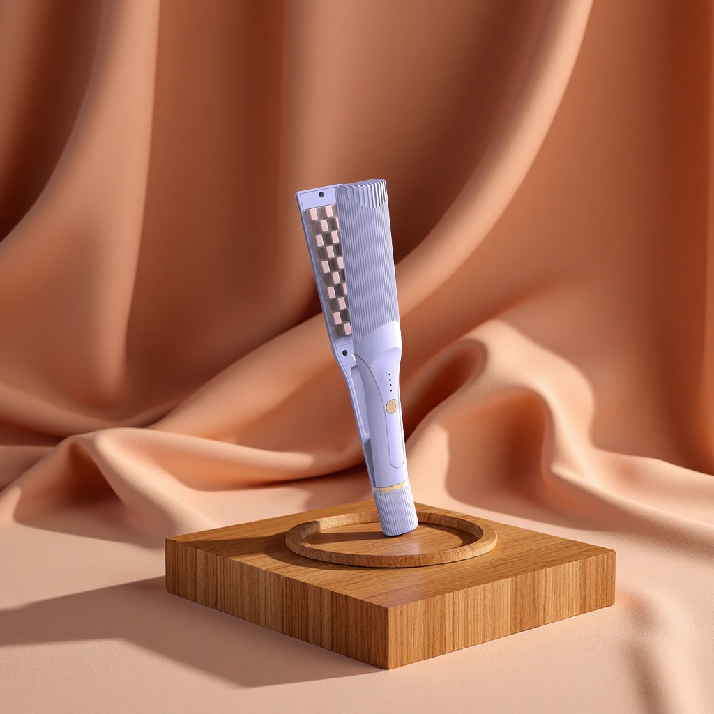 Cross-Border Corn Hair Straightener, Portable Hair Root Heightening Tool, Hair Curling Iron, Women's Household Appliances, Personal Care Hair Straightener