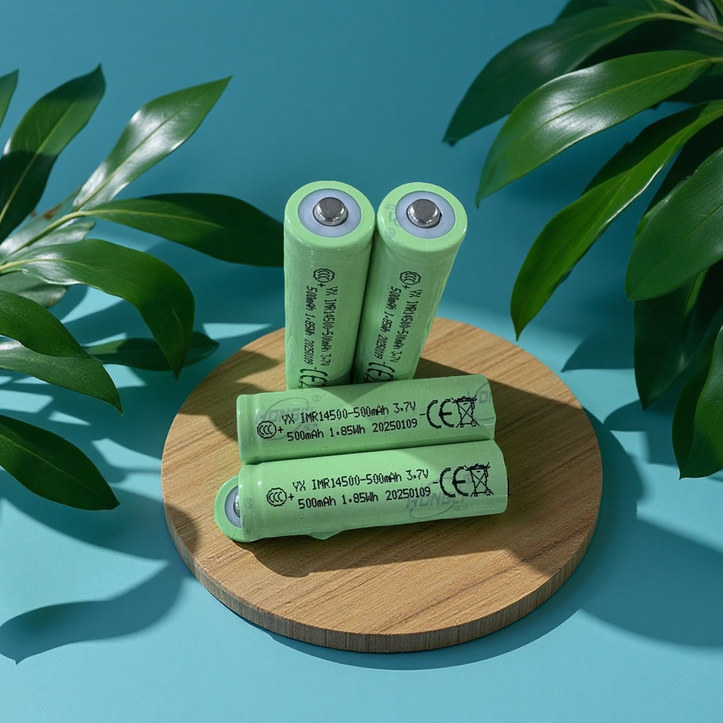 Hong li 14500 batería de litio 3.7V cabeza plana puntiaguda 500mAh cepillo de dientes eléctrico afeitadora K gobao ratón inalámbrico electricista batería eléctrica hoja de célula solar Application Scenario