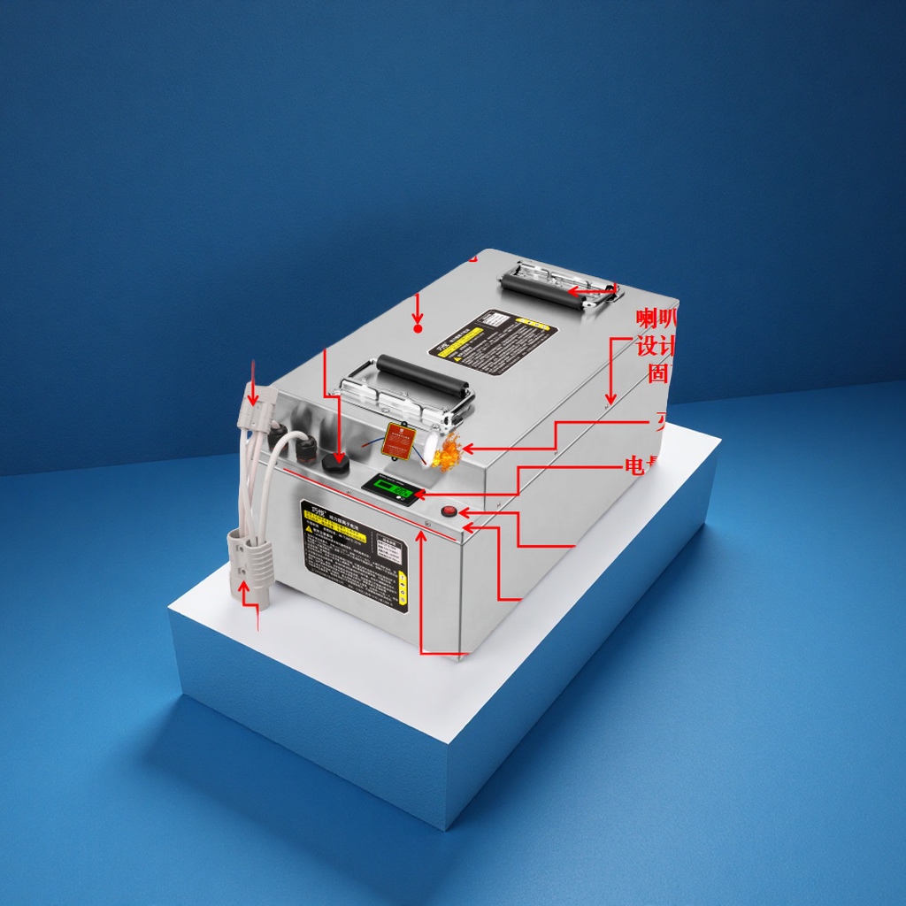 Qiaoyue 72V60V48V ningde fosfato de hierro de litio de gran capacidad paquete de batería monobloque tres y cuatro ruedas entrega express llevar vehículo eléctrico electricista batería de litio eléctrica Application Scenario