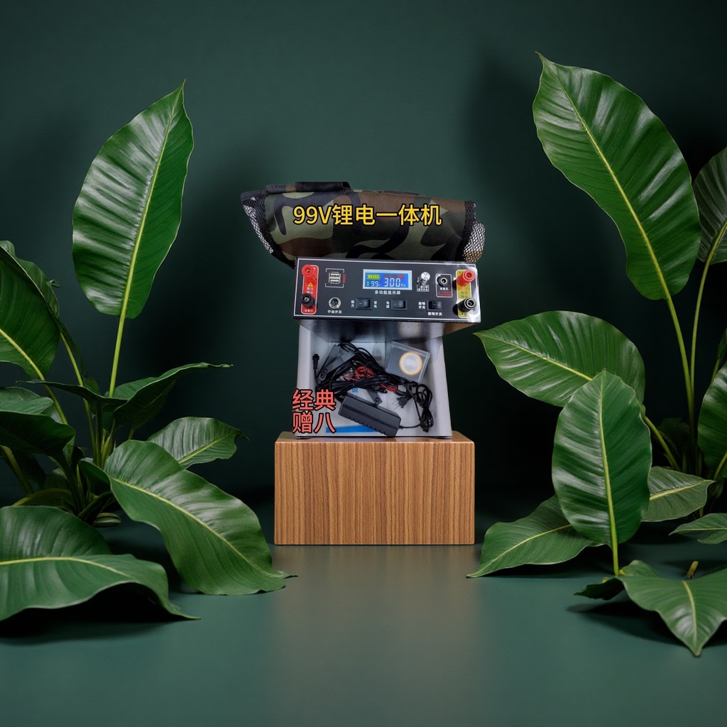 New lithium battery all-in-one machine, high-power 99V inverter boost, multi-functional outdoor power supply, imported electrical equipment details Picture
