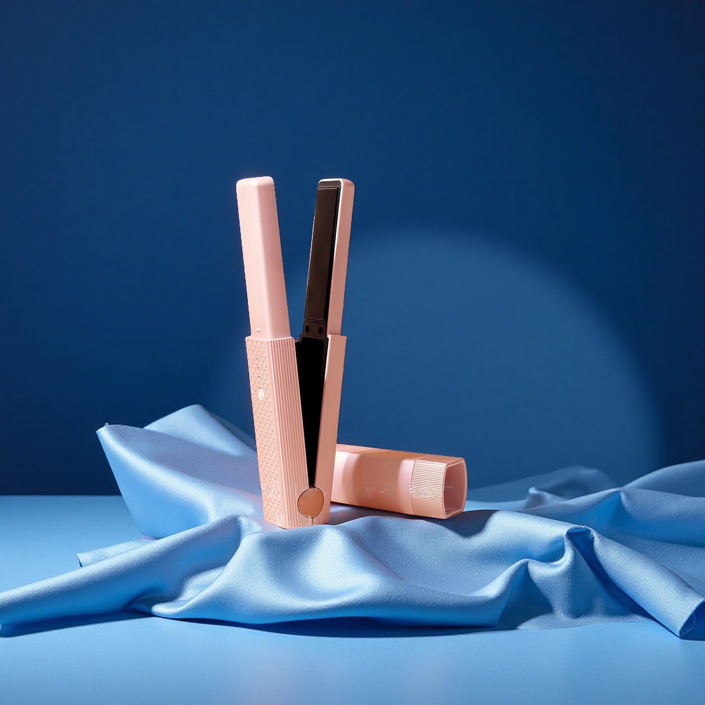 Cross-Border Radio Clamps, Usb Charging, Straightening Hair, Curling Irons, Dual-Purpose Straightening Clips, Bangs, Hair Clamping Wonder, Plastic Plates, Rolled Rubber And Plastic Materials