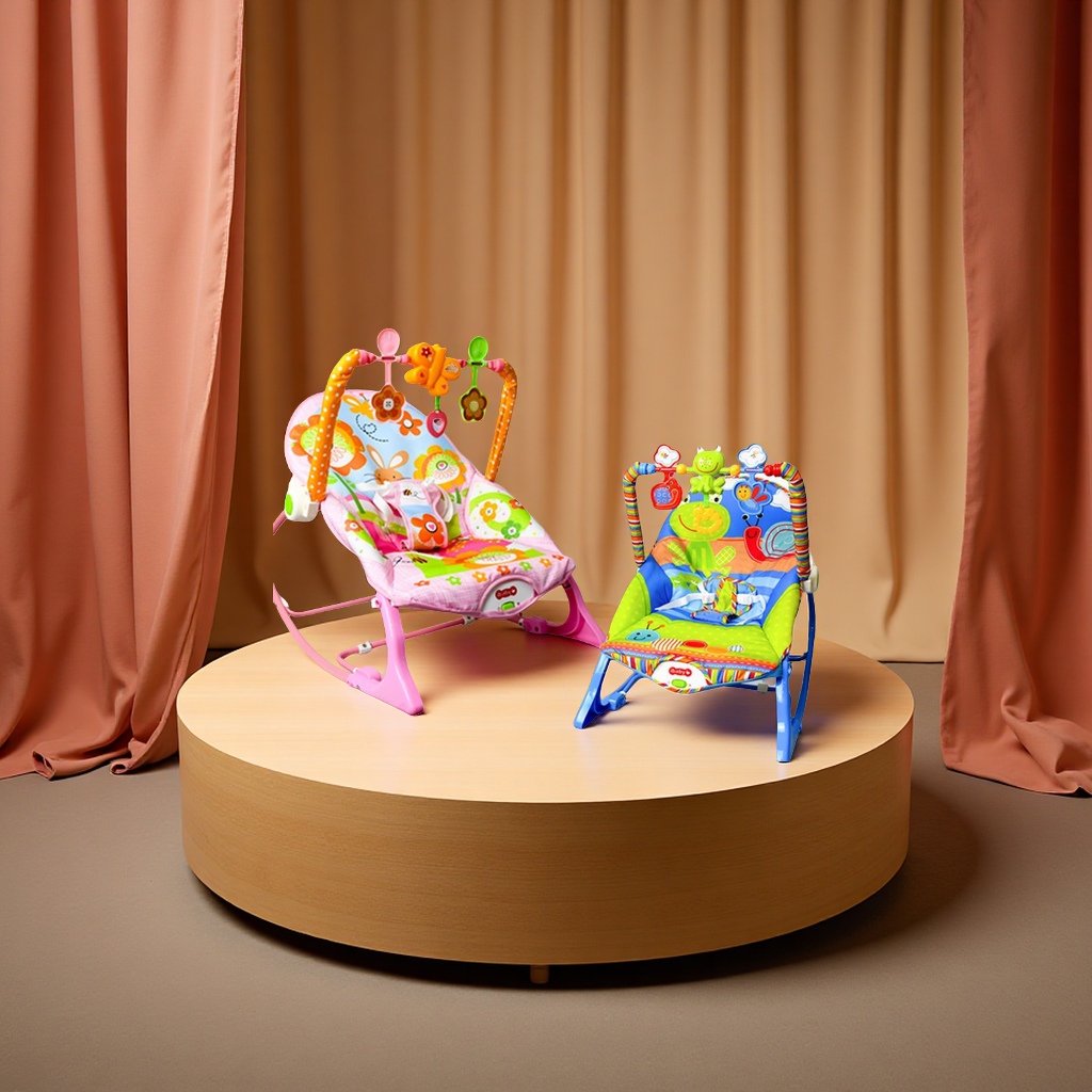 Factory direct sales of multi-functional electric rocking chairs for babies, music vibration lullabies, soothing cribs, Amazon's best-selling baby products, strollers, cribs, shoulder straps, and seats details Picture