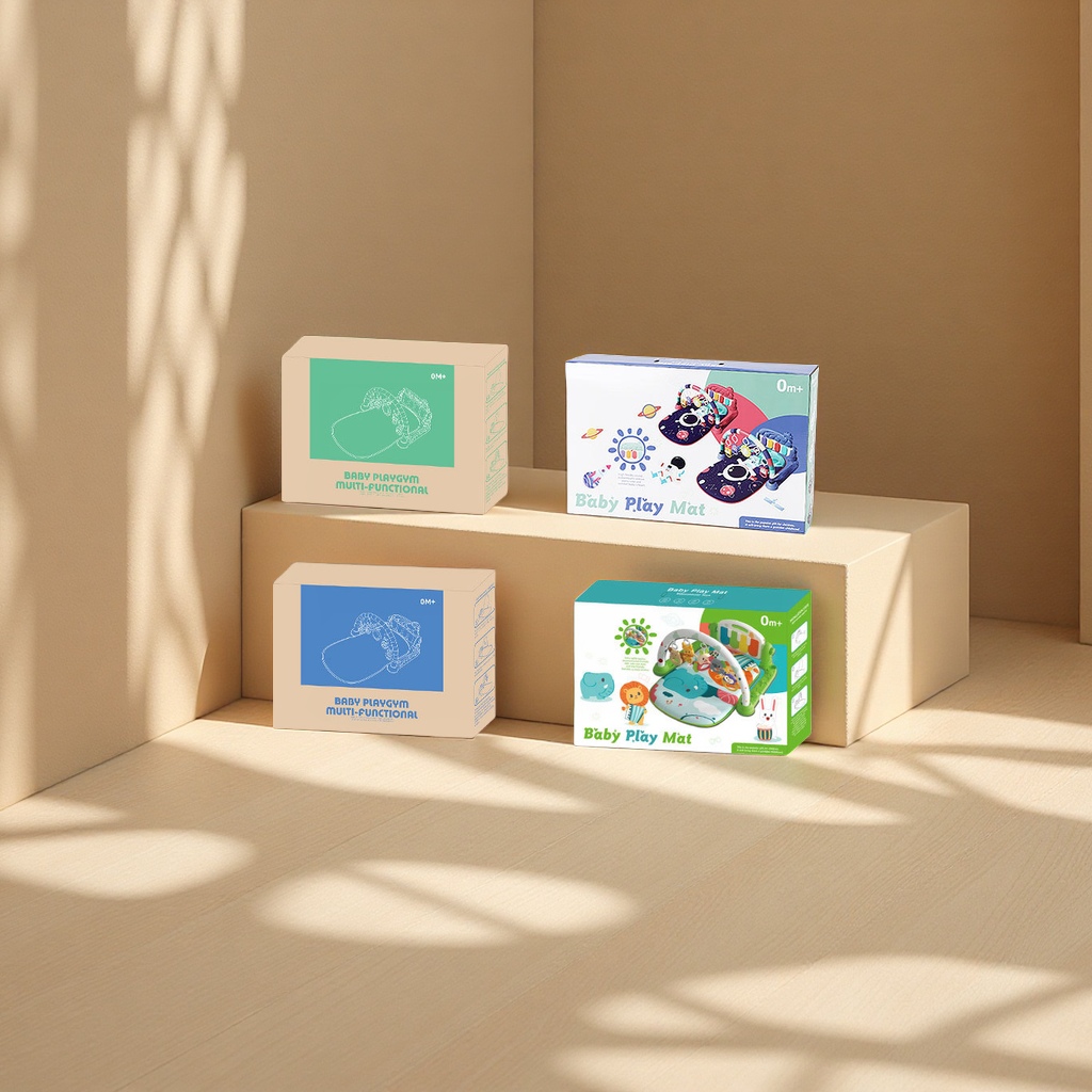 Cross-border best-selling baby fitness frame toys, music pedal piano game pads for newborns aged 0 to 12 months, baby toys Application Scenario