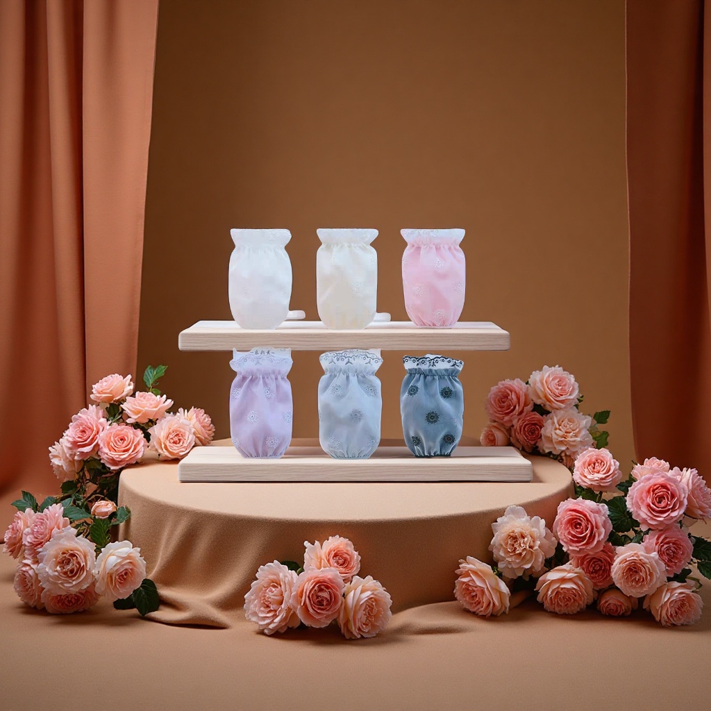 劲霸儿童纹身款针织运动护袖长款户外手套女款袖套