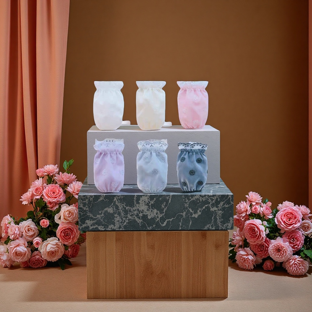 防晒袖套实物图