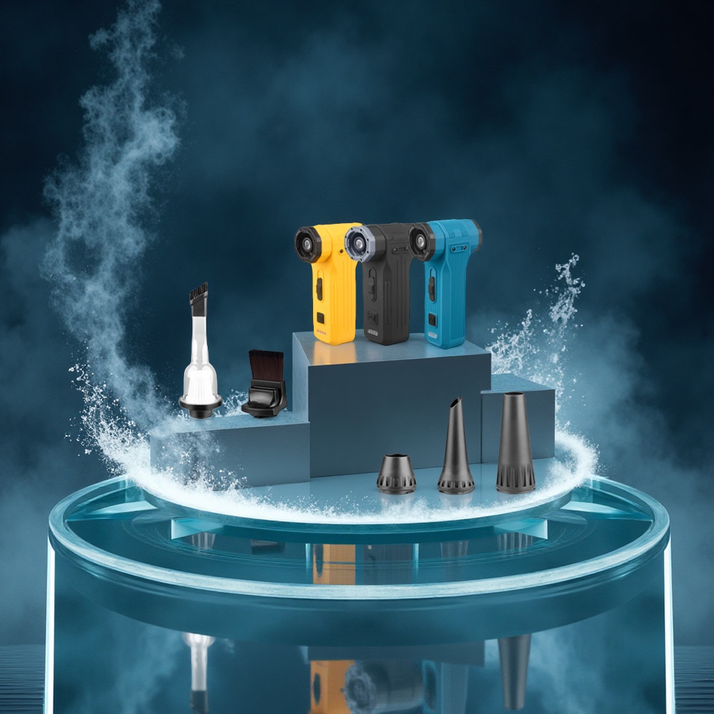 The multi-functional violent turbine fan with 130,000 RPM, featuring a large-capacity battery and powerful operation, is a must-have for summer details Picture