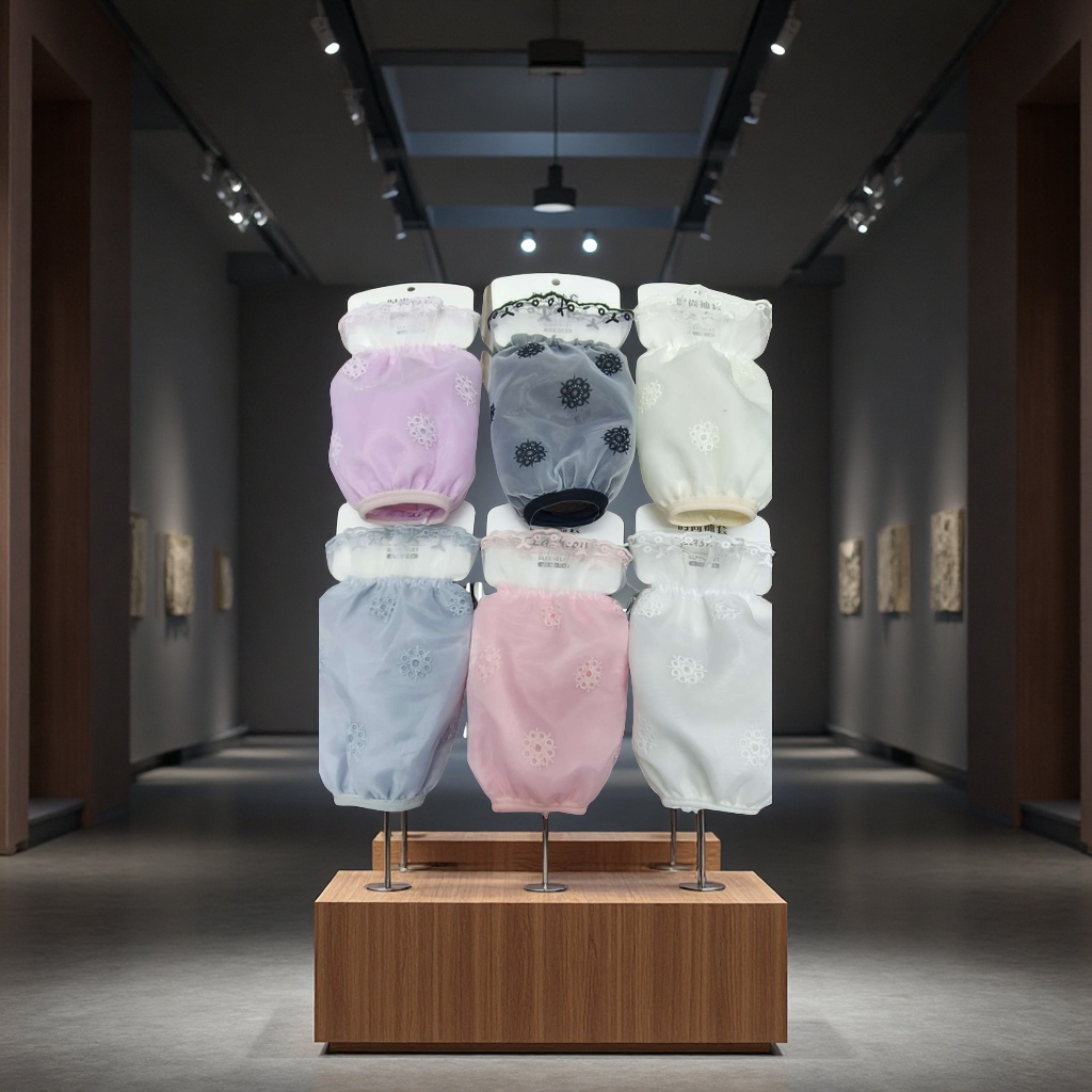 扬州劲霸儿童纹身袖针织运动护袖长款户外手套女款时尚防晒防风