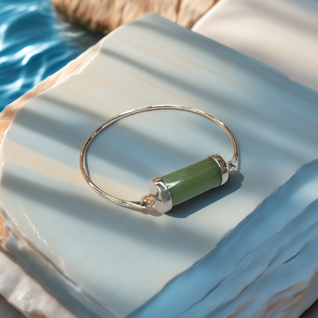 天然绿东陵手链 清新自然多彩手工编织时尚饰品女款长款简约百搭