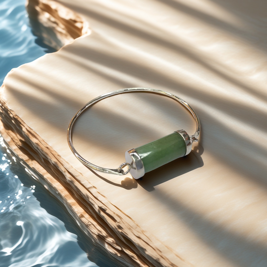 The natural green Dongling bracelet is fresh, natural and colorful. It is a fashionable hand-woven accessory for women. The long style is simple and versatile Specification image