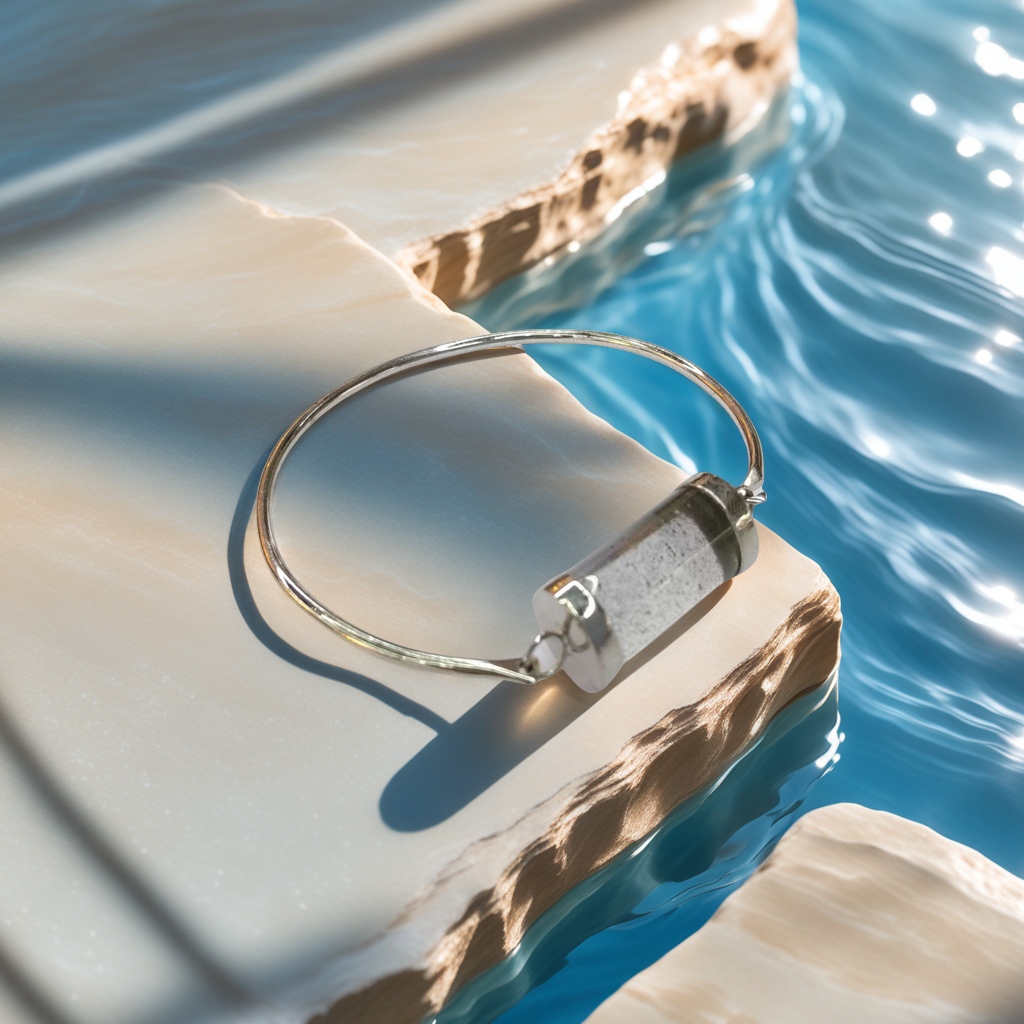 天然白水晶细手链时尚潮流