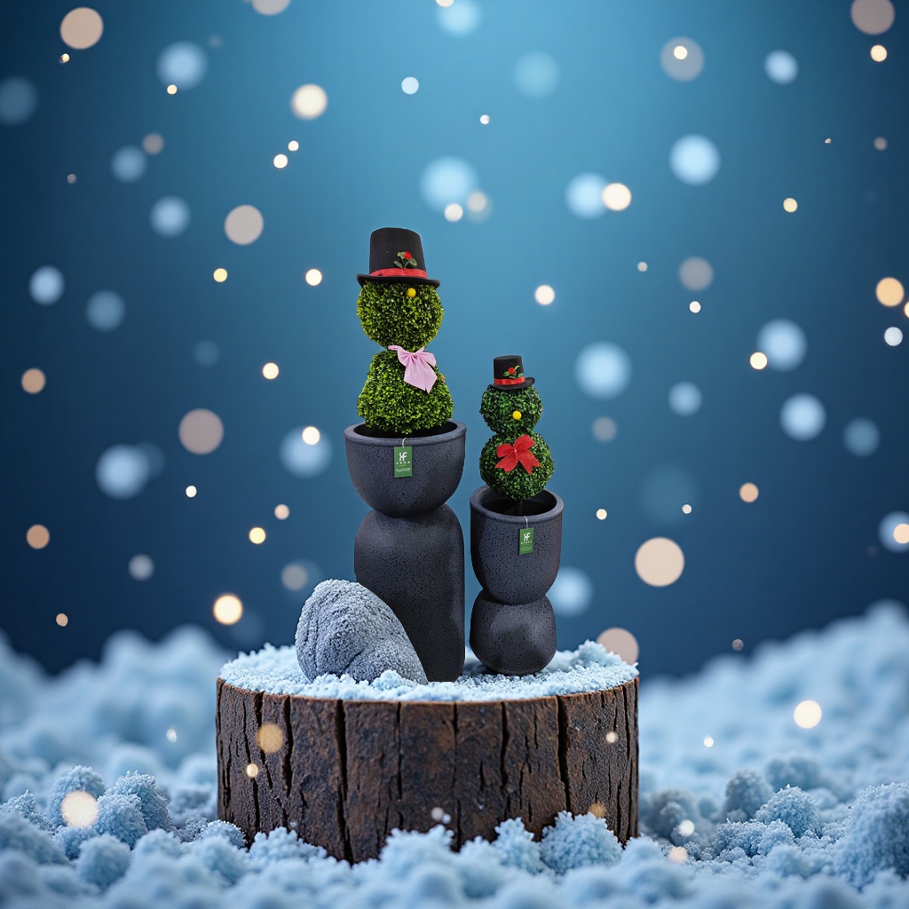 Artificial turtle-back bamboo small potted plants, potted plant ornaments, decorative green plants, home living room, office artificial flower plants Specification image