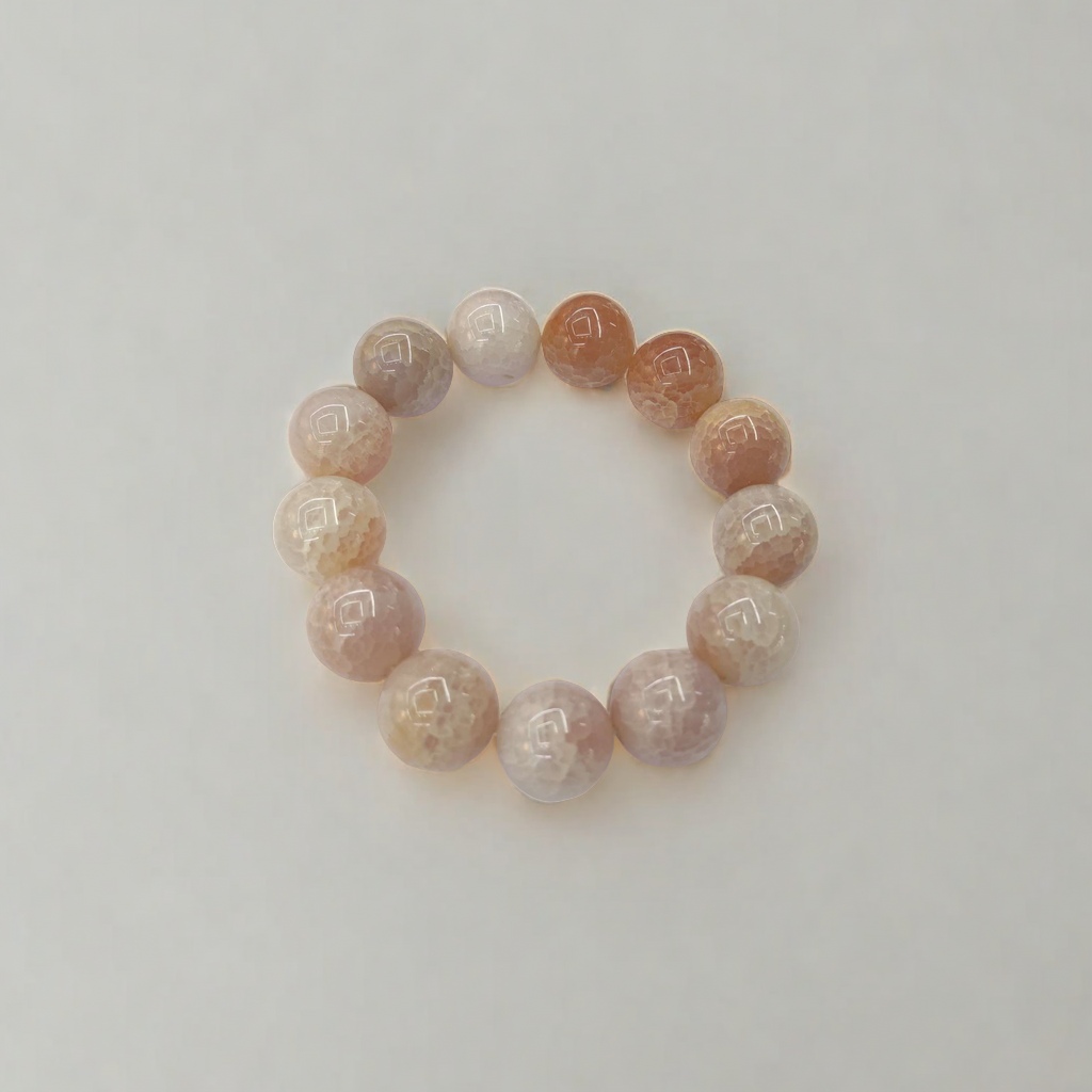 Natural texture stone bracelet, a fashionable and simple accessory for both men and women, is a great gift details Picture