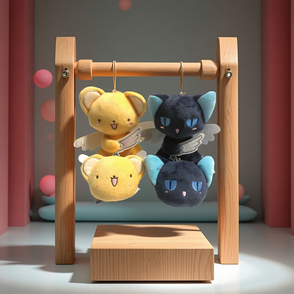 魔卡少女樱百变小樱毛绒挂件可爱公仔玩具娃娃周边礼品礼物