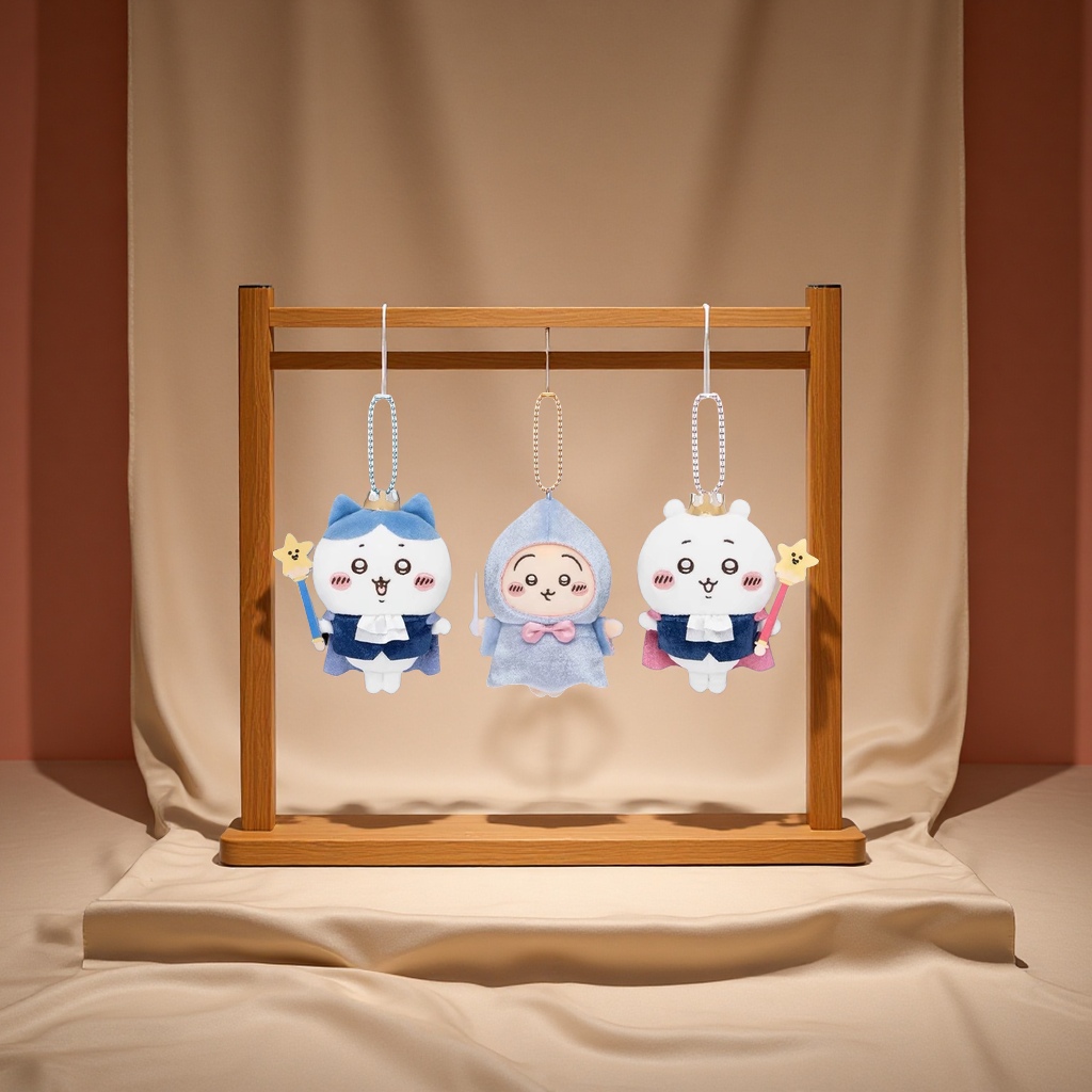 Chiikawa王子魔法师小八吉伊卡哇乌萨奇毛绒公仔挂件饰品玩偶包包挂饰毛绒玩具布艺公仔礼物