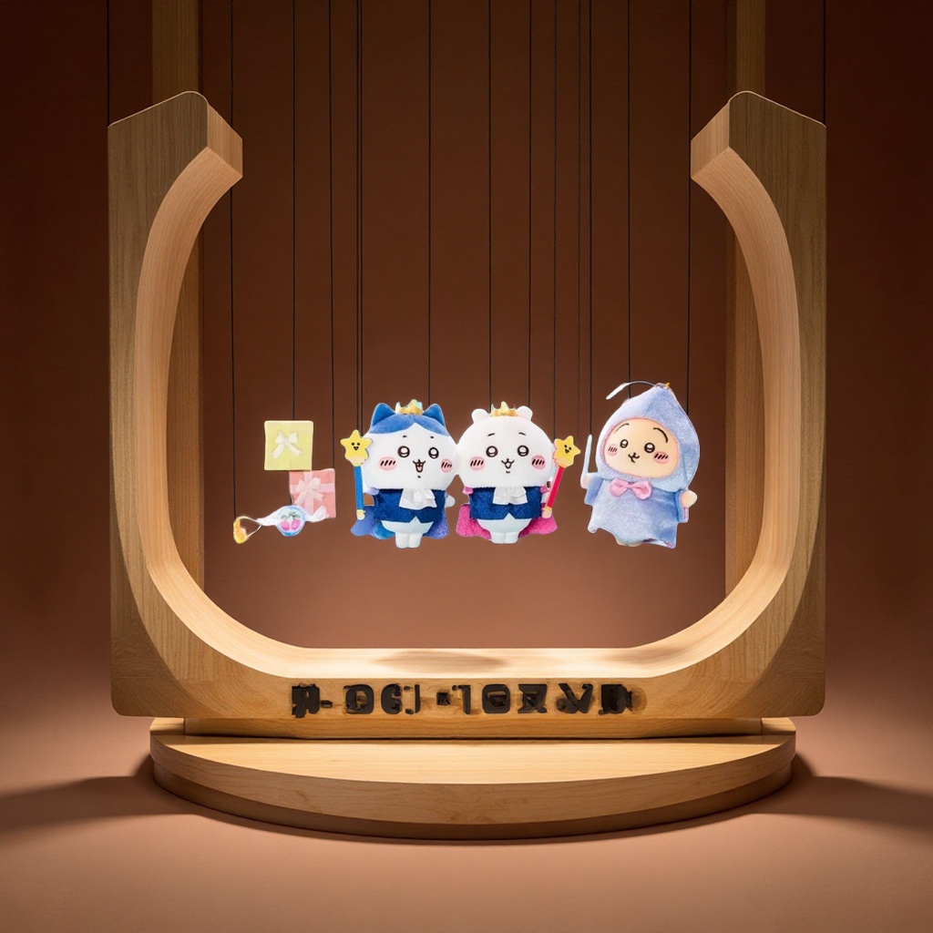 公仔挂件实物图