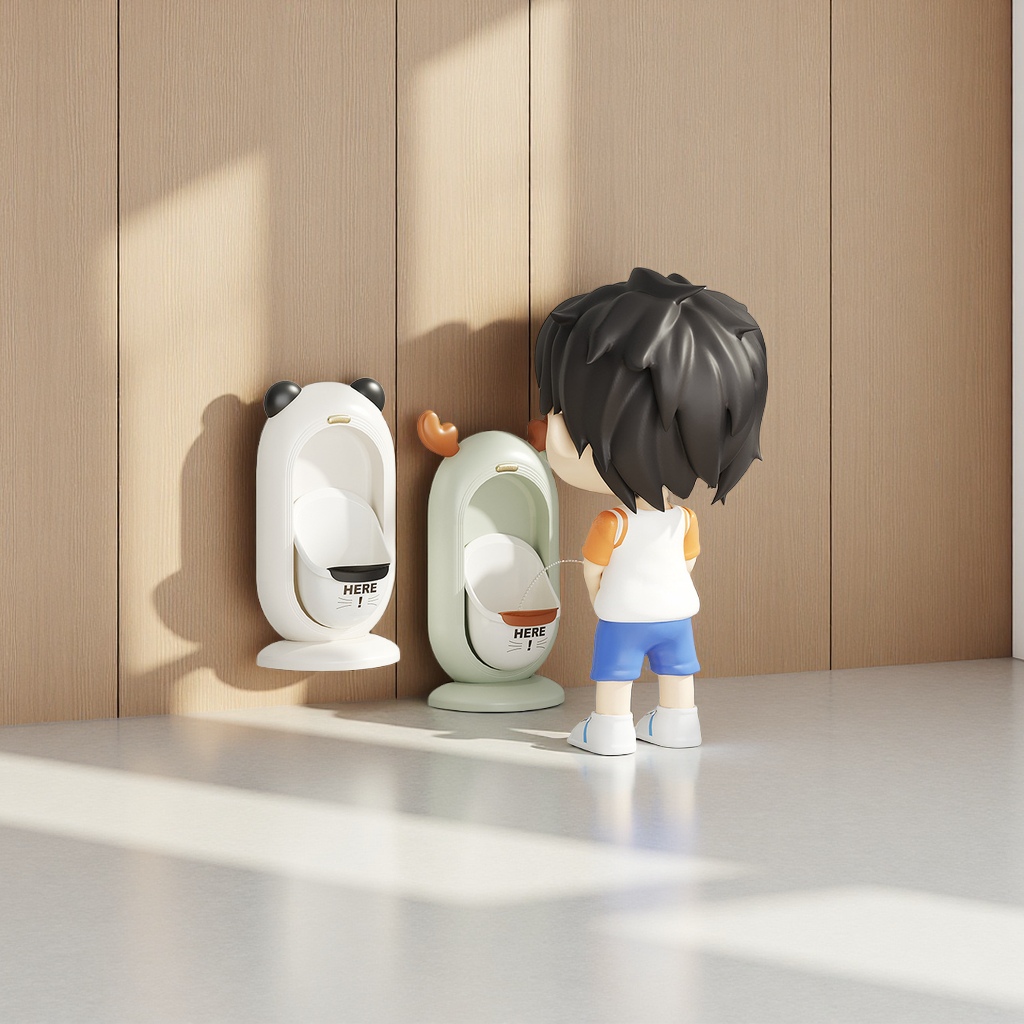 宝宝儿童挂墙式小便斗男孩站立尿壶小孩尿盆批发家装卫浴洁具产品图