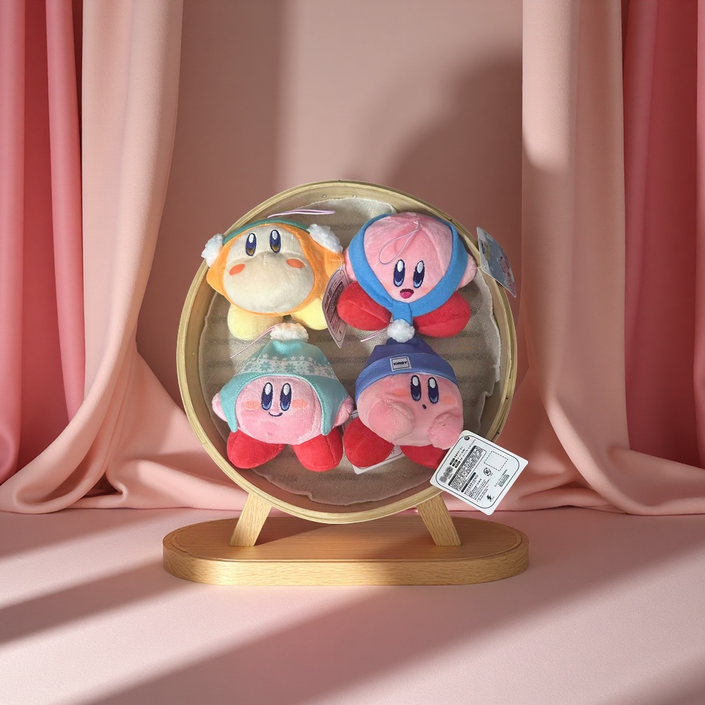 星之卡比少女心毛绒公仔玩偶挂件可爱玩具包包挂饰礼物