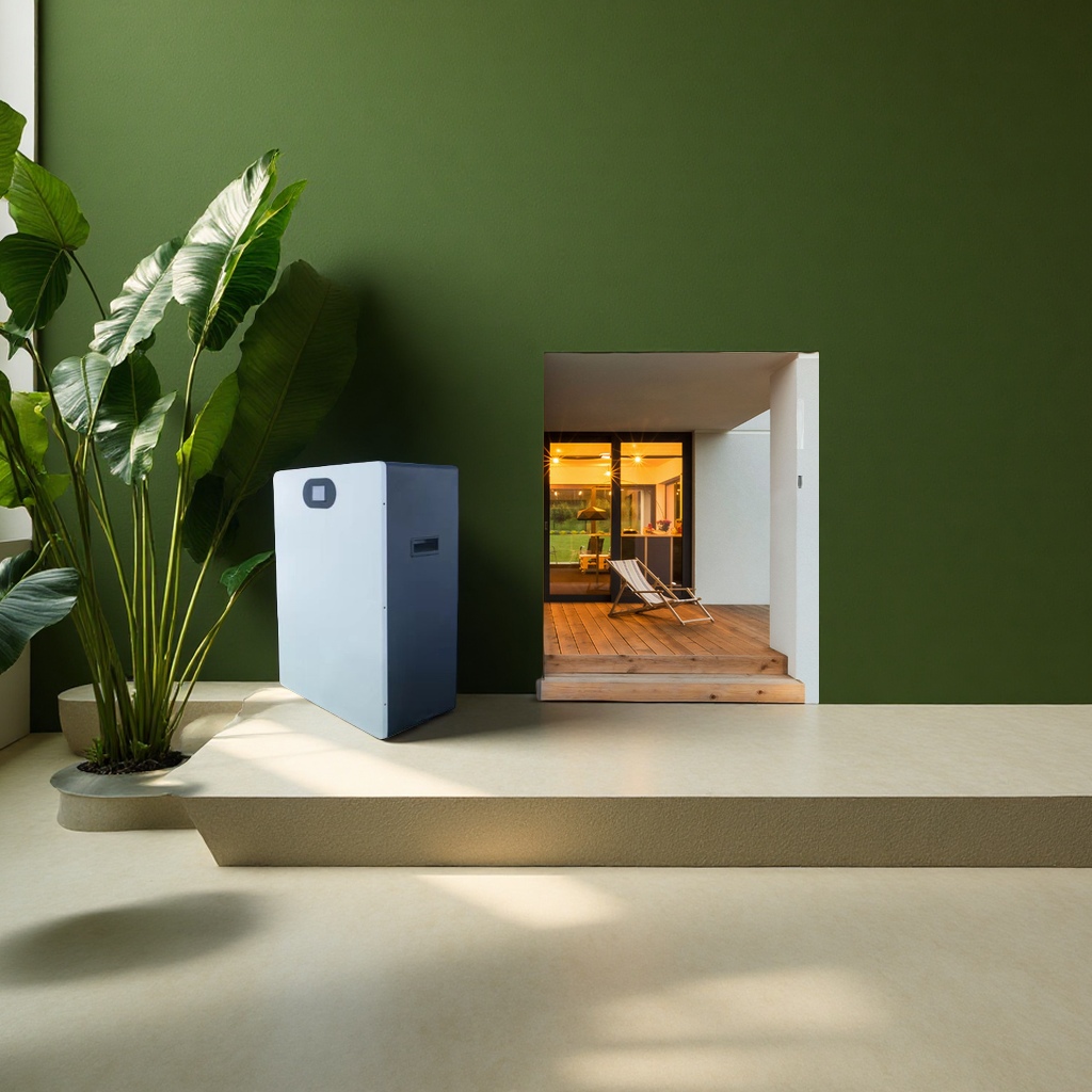 High-capacity wall-mounted household energy storage lithium batteries 51.2100AH, 150AH, 200AH, multiple options, backup power for hardware tools, electric welding and cutting equipment details Picture