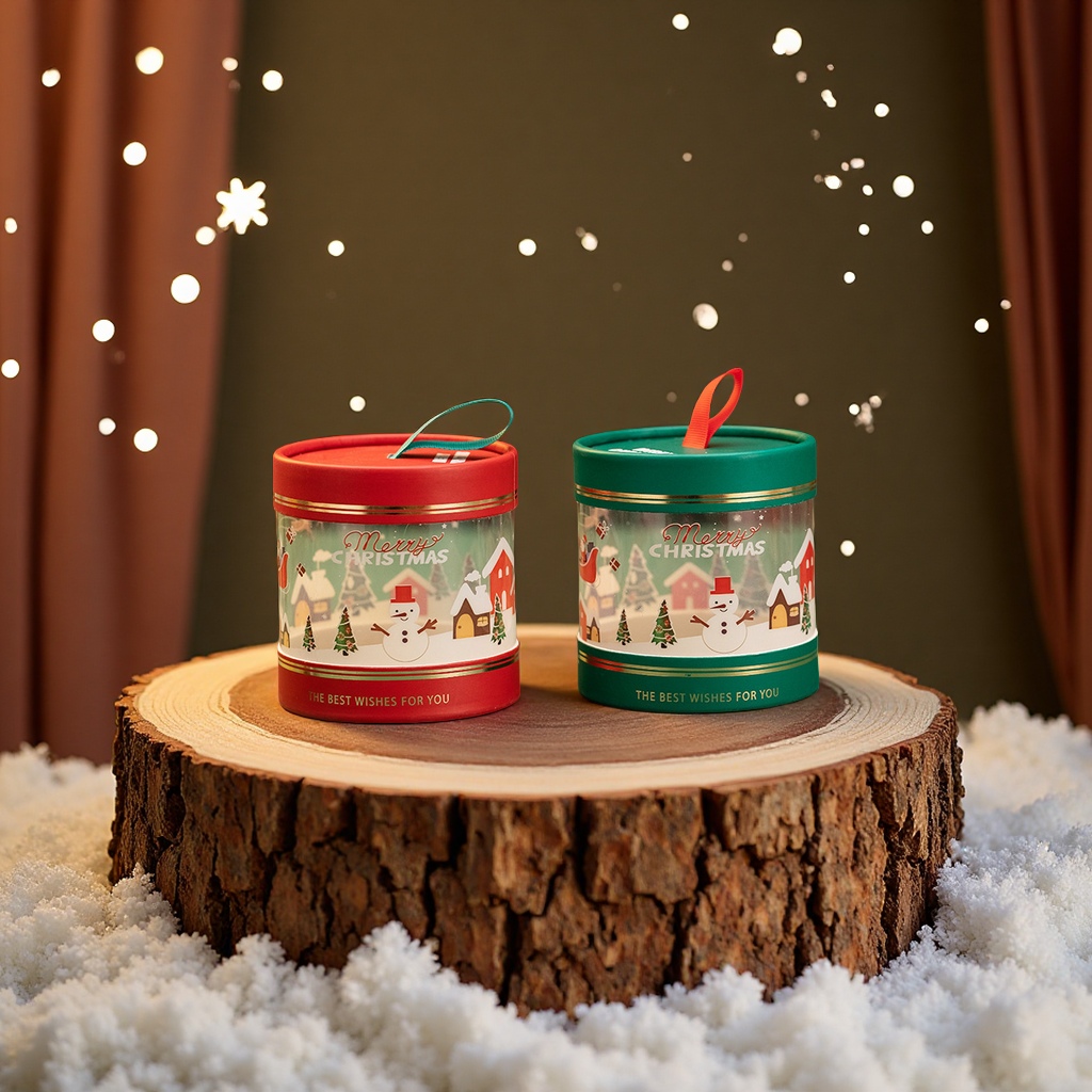 Creative apple box, Christmas children's kindergarten souvenirs, tote bags, New Year small gifts wholesale, office culture, Christmas decoration Specification image