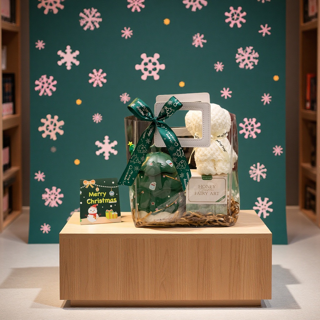 Children's kindergarten souvenir handbags, creative New Year and Christmas apple boxes, small gifts wholesale, festival gift boxes, office cultural festival supplies