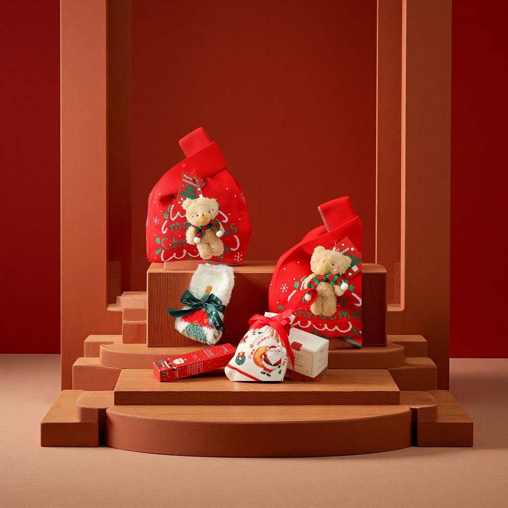 New cross-border creative Christmas gifts, practical gift sets for kindergartens, business gifts for clients, employees, office culture, and festival gift boxes