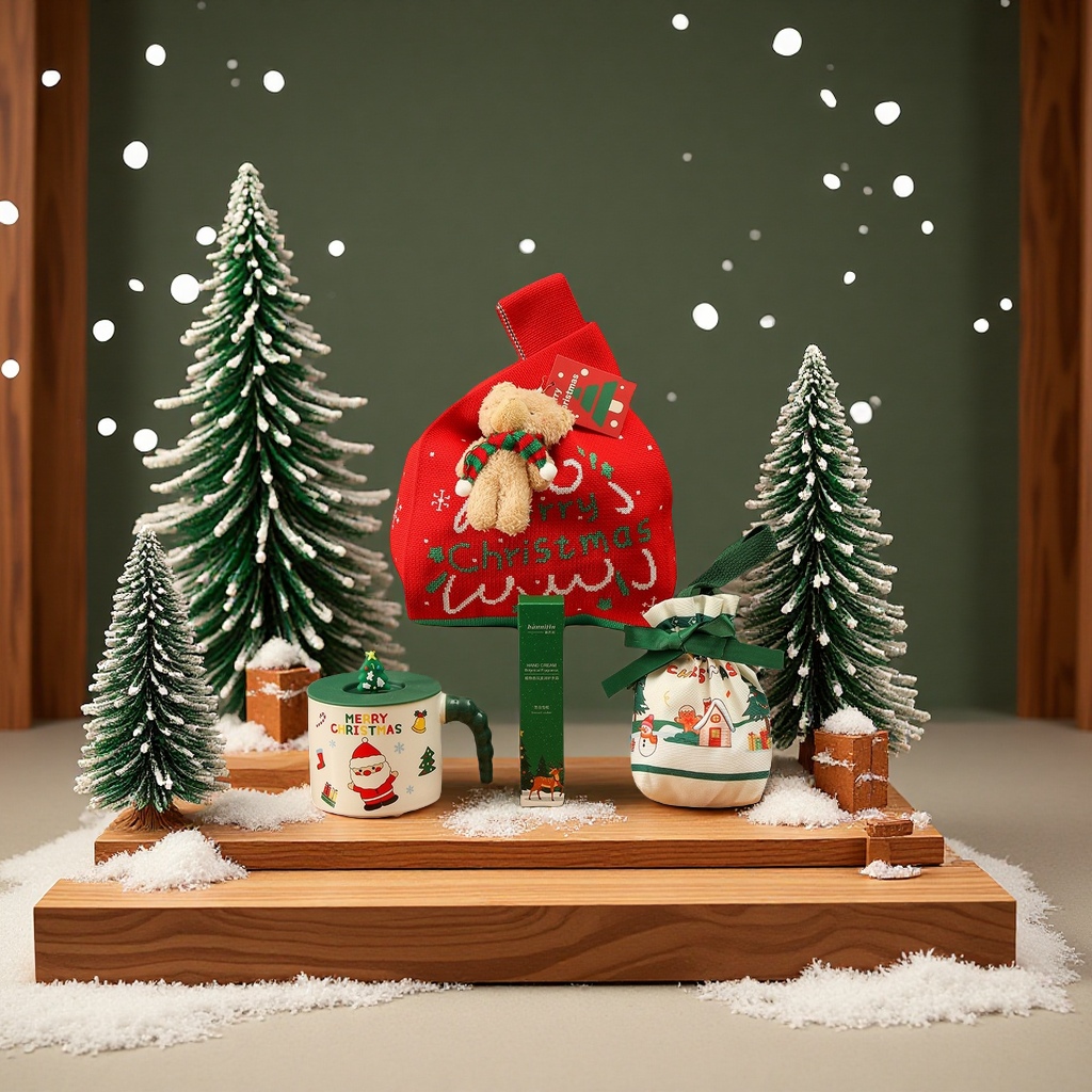 New cross-border creative Christmas gifts, practical gift sets for kindergartens, business gifts for clients, employees, office culture, and festival gift boxes Item Picture