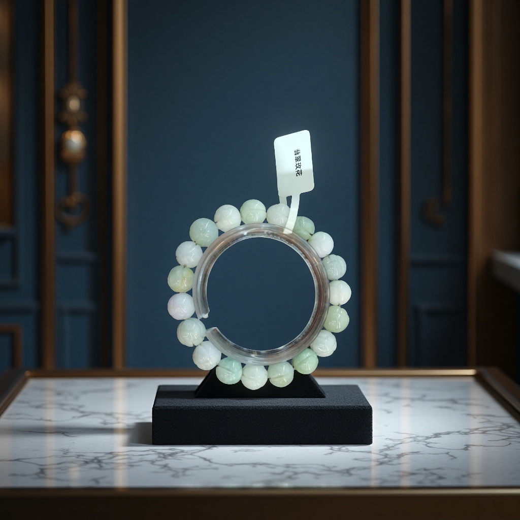 翡翠手链产品图